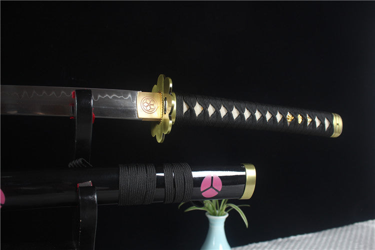 One Piece manga peripheral samurai Sword - Kuroda Akisui, handcrafted version, sharp and detachable, 990