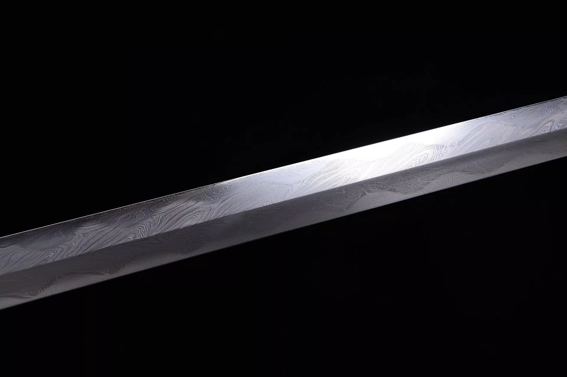 4200 New 28-inch Feather Patterned Patterned Steel Han Sword - Puppet Club Sword