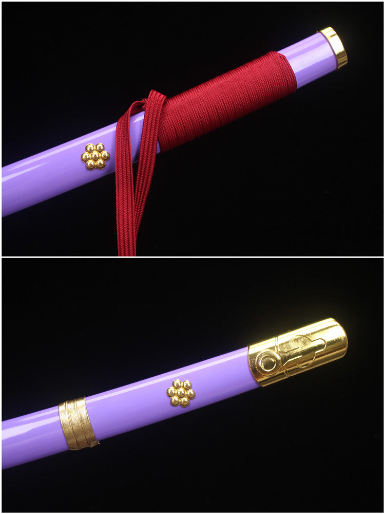  One Piece Comic-themed Katana - Handmade High-Carbon Steel Original Blade