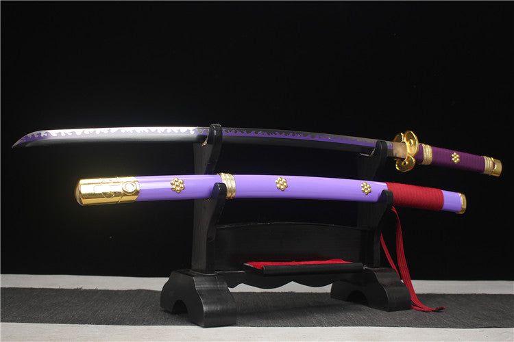  One Piece Comic-themed Katana - Handmade High-Carbon Steel Original Blade