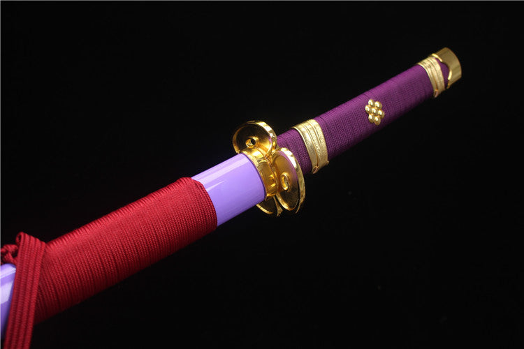  One Piece Comic-themed Katana - Handmade High-Carbon Steel Original Blade
