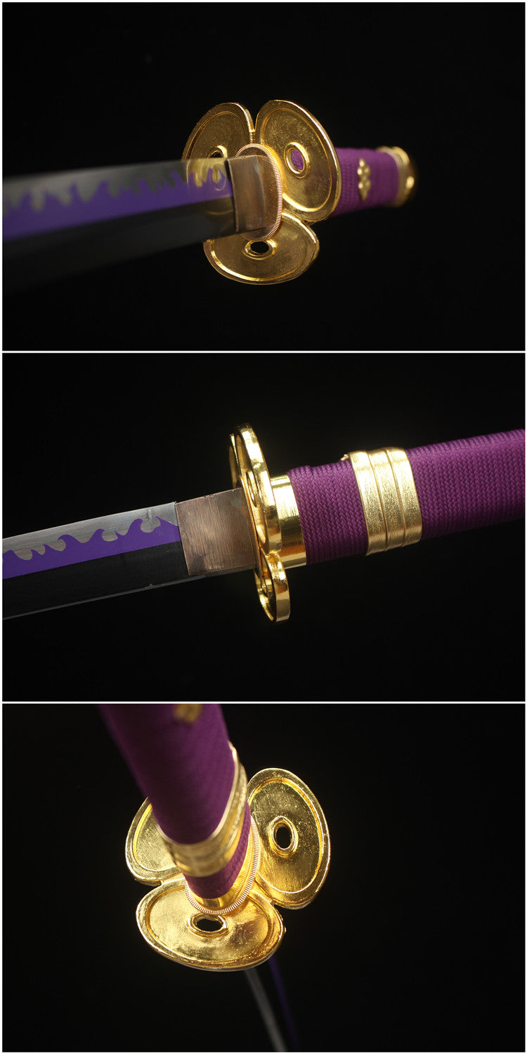  One Piece Comic-themed Katana - Handmade High-Carbon Steel Original Blade