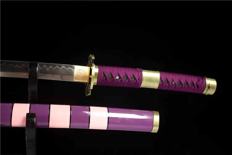 One Piece Comic Peripheral Katana - Handmade Version of the First Generation of Kitetsu Demon Sword