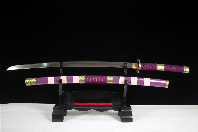 One Piece Comic Peripheral Katana - Handmade Version of the First Generation of Kitetsu Demon Sword