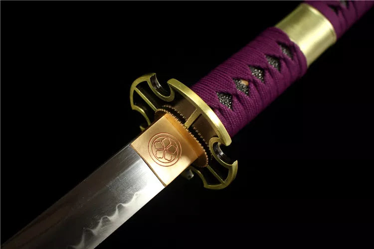 One Piece Comic Peripheral Katana - Handmade Version of the First Generation of Kitetsu Demon Sword