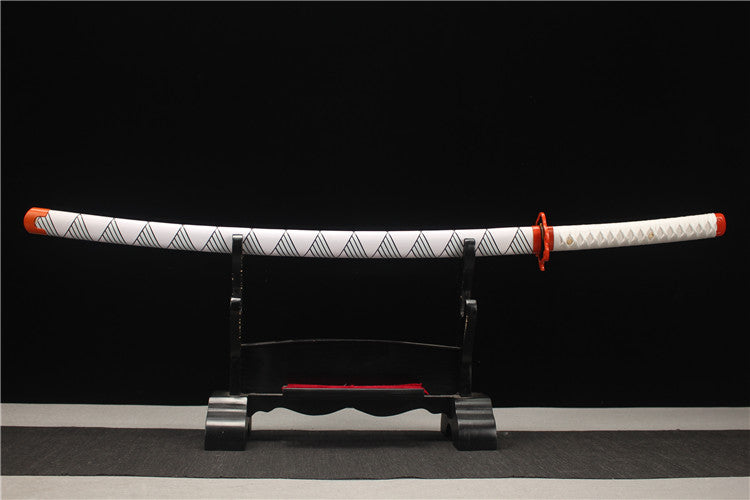 Handmade Demon Slayer Series - Flame Pillar, Rengoku Kyojuro's Nichirin Blade