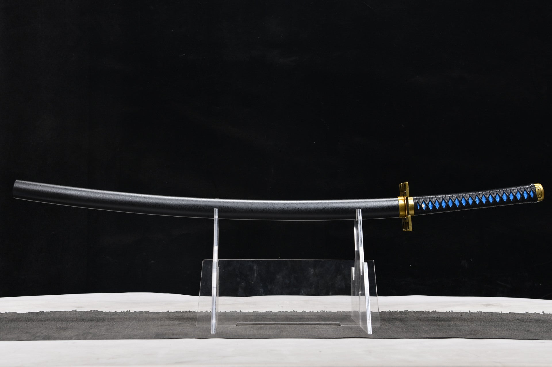 26 inch high manganese steel hair black katana - Tokitsu Muichiro Hinawa sword