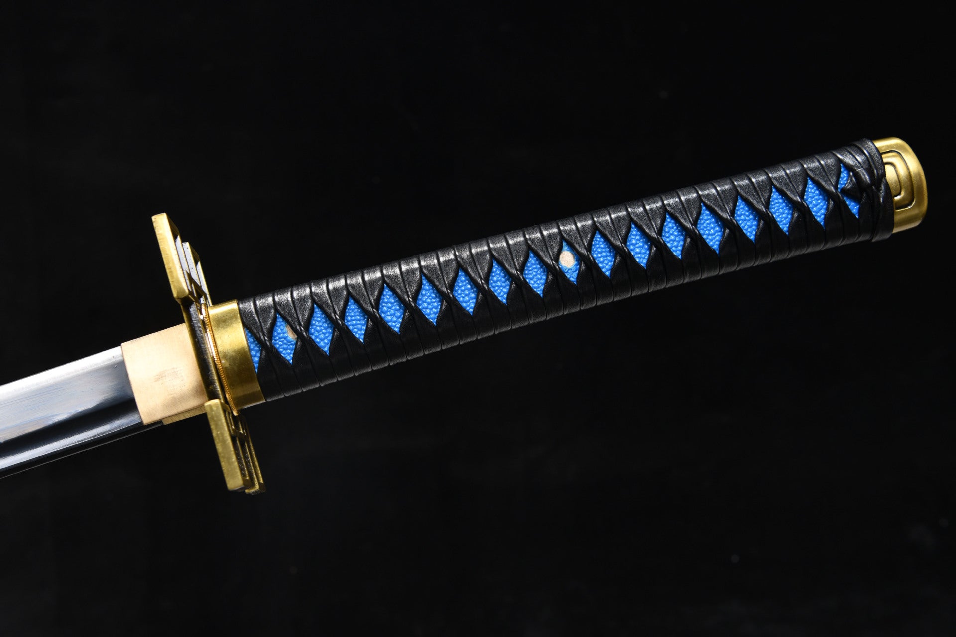 26 inch high manganese steel hair black katana - Tokitsu Muichiro Hinawa sword