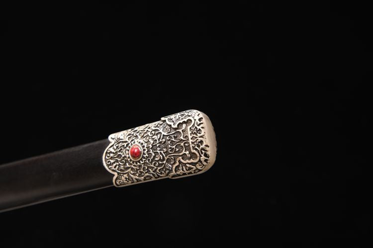 900 New 28-inch Patterned Steel Deluxe Tang Sword--Longqi Tang Sword
