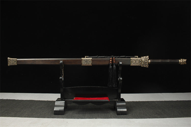 1660 Long 28-inch New Double Dragon Battle Sword