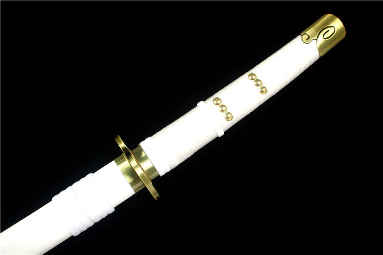 One Piece manga-related katana, handmade exquisite anime sword - Zoro - Ame-Uzumaki - Handmade High-Carbon Steel