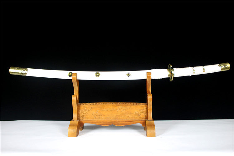 One Piece manga-related katana, handmade exquisite anime sword - Zoro - Ame-Uzumaki - Handmade High-Carbon Steel