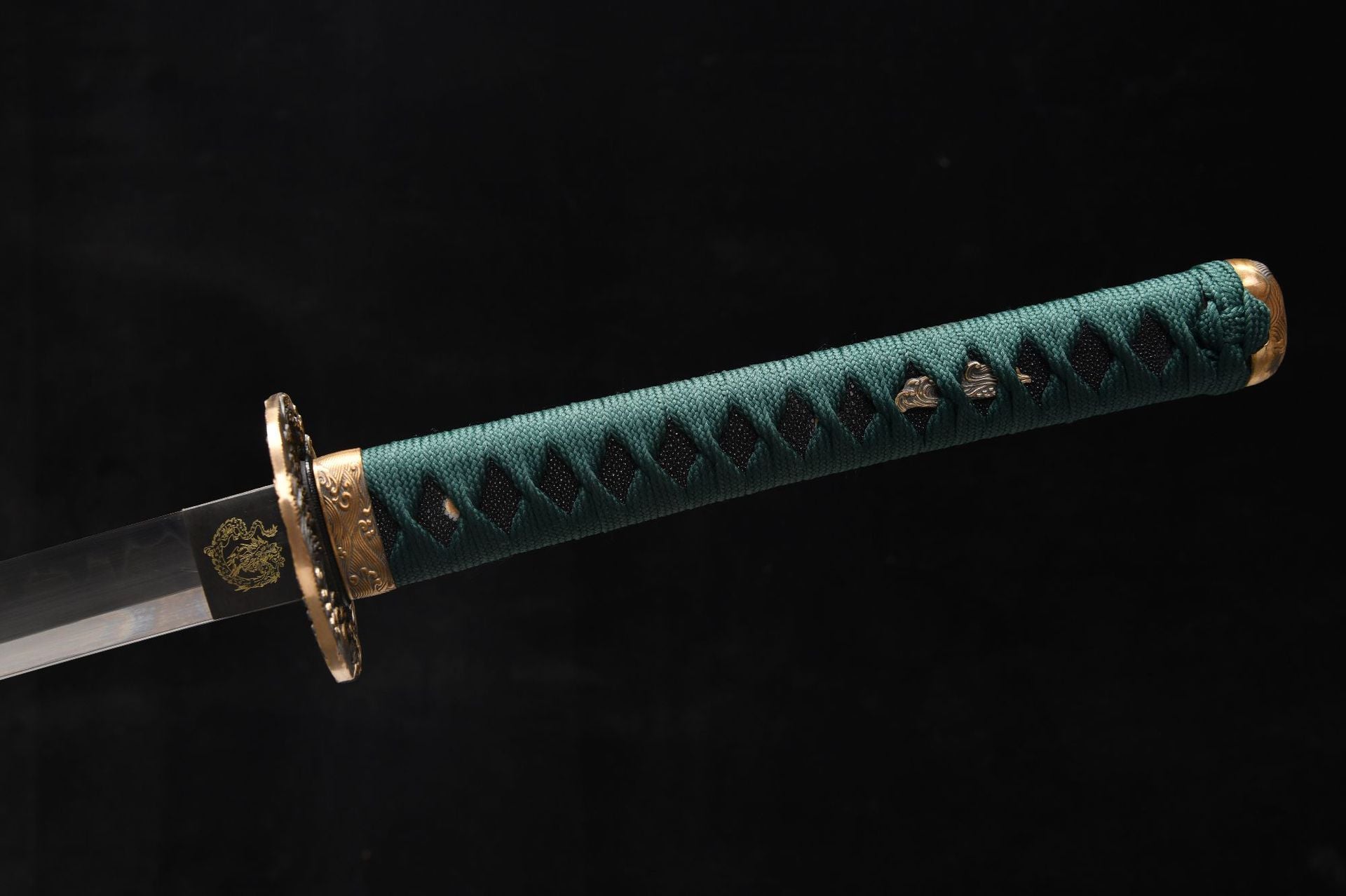 860 New Handcrafted Long 26-inch pure copper T10 burn-blade samurai Sword - Zezuta Sword