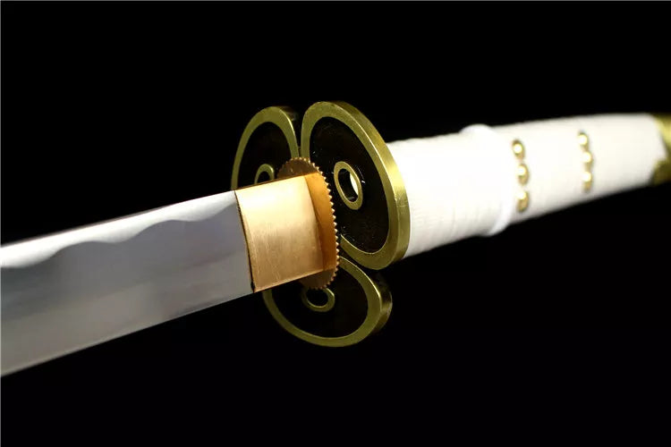 One Piece manga-related katana, handmade exquisite anime sword - Zoro - Ame-Uzumaki - Handmade High-Carbon Steel