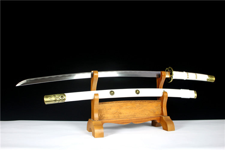 One Piece manga-related katana, handmade exquisite anime sword - Zoro - Ame-Uzumaki - Handmade High-Carbon Steel