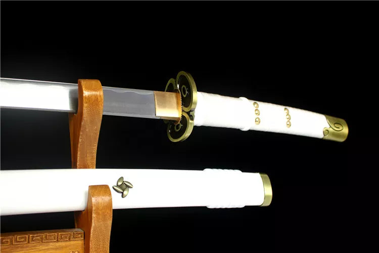 One Piece manga-related katana, handmade exquisite anime sword - Zoro - Ame-Uzumaki - Handmade High-Carbon Steel