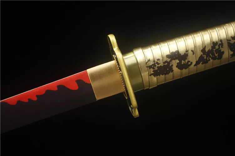 Japanese manga (Demon Slayer) handmade version of Jiguoyuan Yiri wheel sword