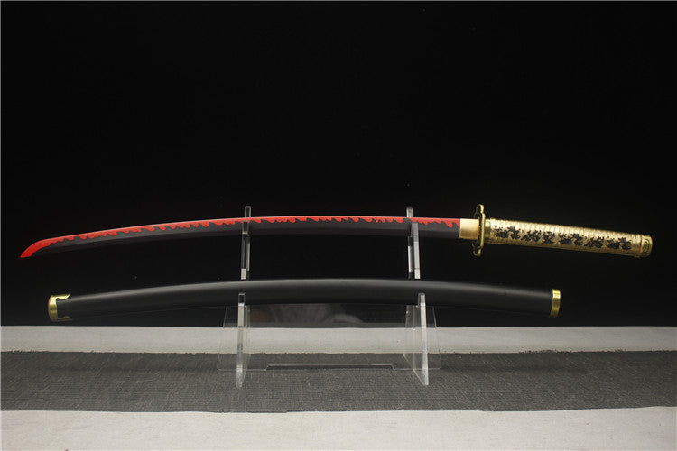 Japanese manga (Demon Slayer) handmade version of Jiguoyuan Yiri wheel sword