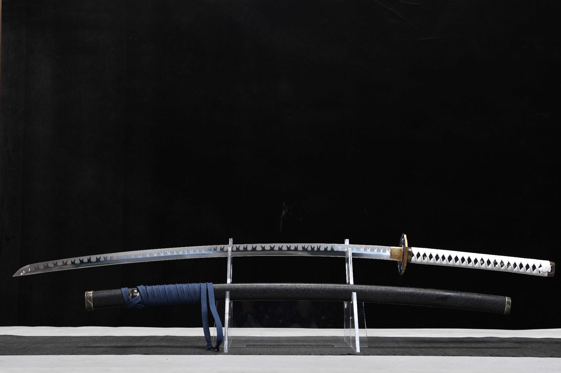 New handmade long 35-inch high manganese steel sticker makeup research samurai sword Nodachi - Devil May Cry Five Enma Sword