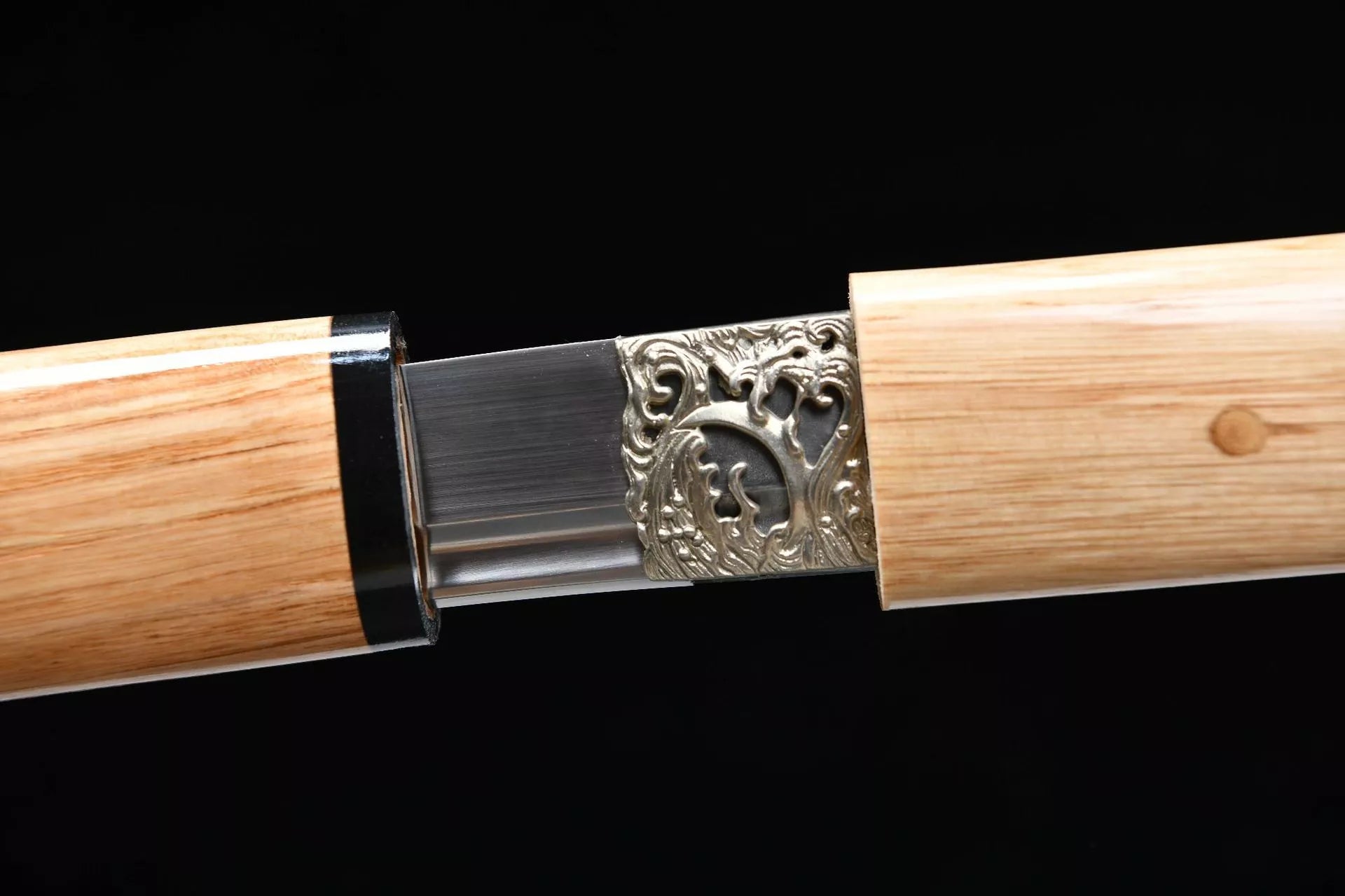 26-inch Long T10 Burnished Blade Iai Katana - Iaido