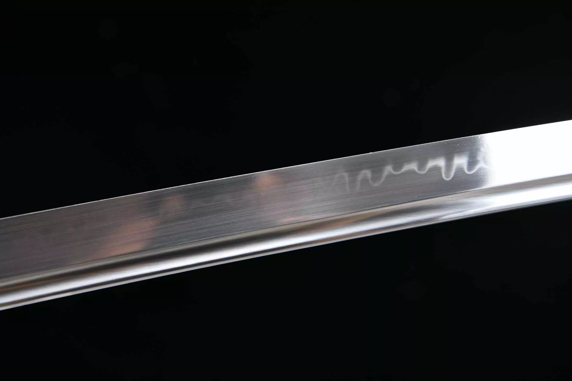 26-inch Long T10 Burnished Blade Iai Katana - Iaido