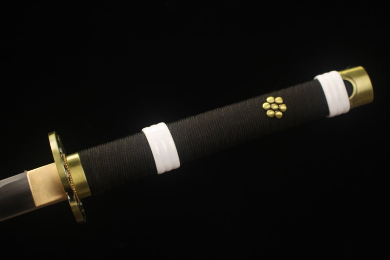 One Piece Comic-themed Katana Handmade Boutique Anime Knife - Zoro - Yanma - Handmade Edition High Carbon Steel