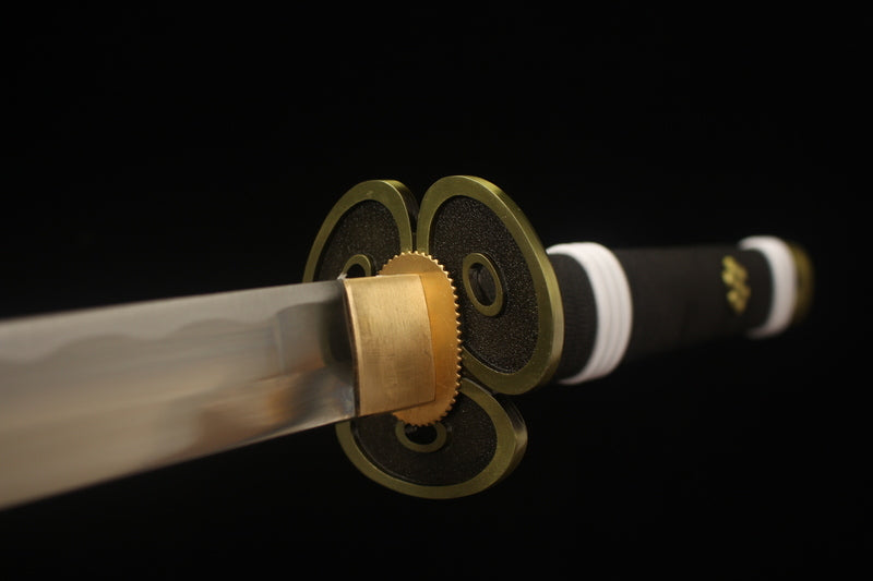 One Piece Comic-themed Katana Handmade Boutique Anime Knife - Zoro - Yanma - Handmade Edition High Carbon Steel