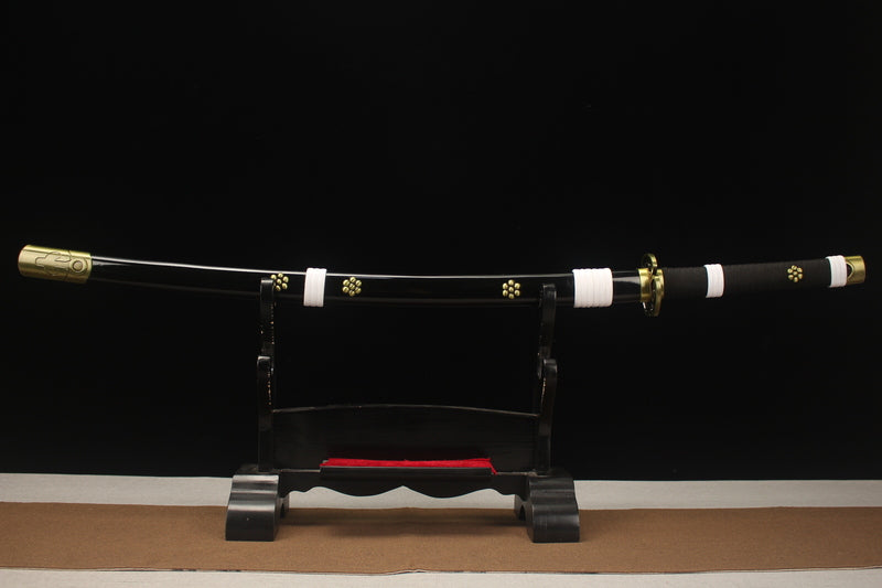 One Piece Comic-themed Katana Handmade Boutique Anime Knife - Zoro - Yanma - Handmade Edition High Carbon Steel