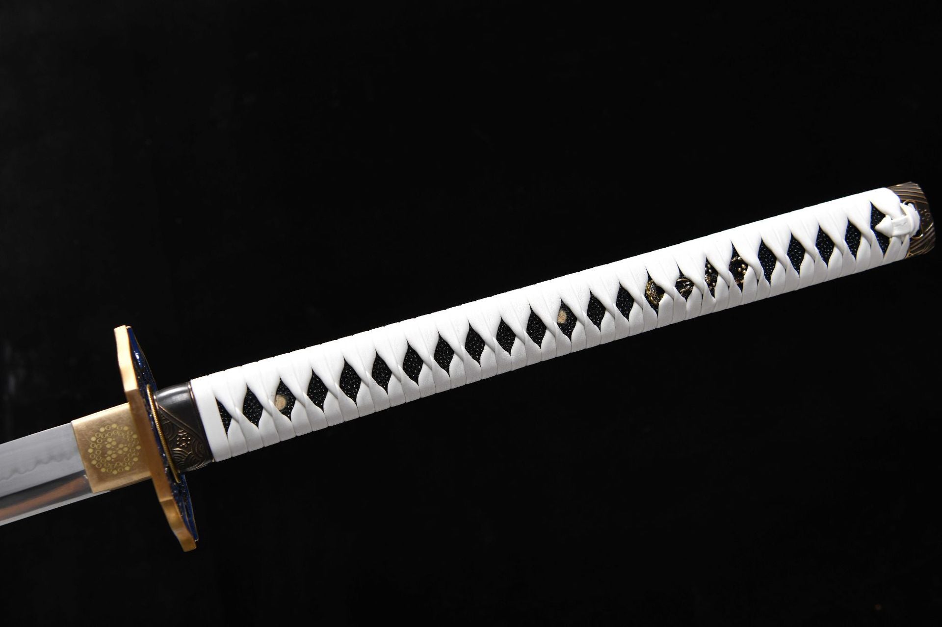 New Handcrafted extended 35-inch T10 steel-sharpened T-shaped ground Gray-no Tachi samurai Sword - Devil May Cry Five Enma Swords (Yamato)
