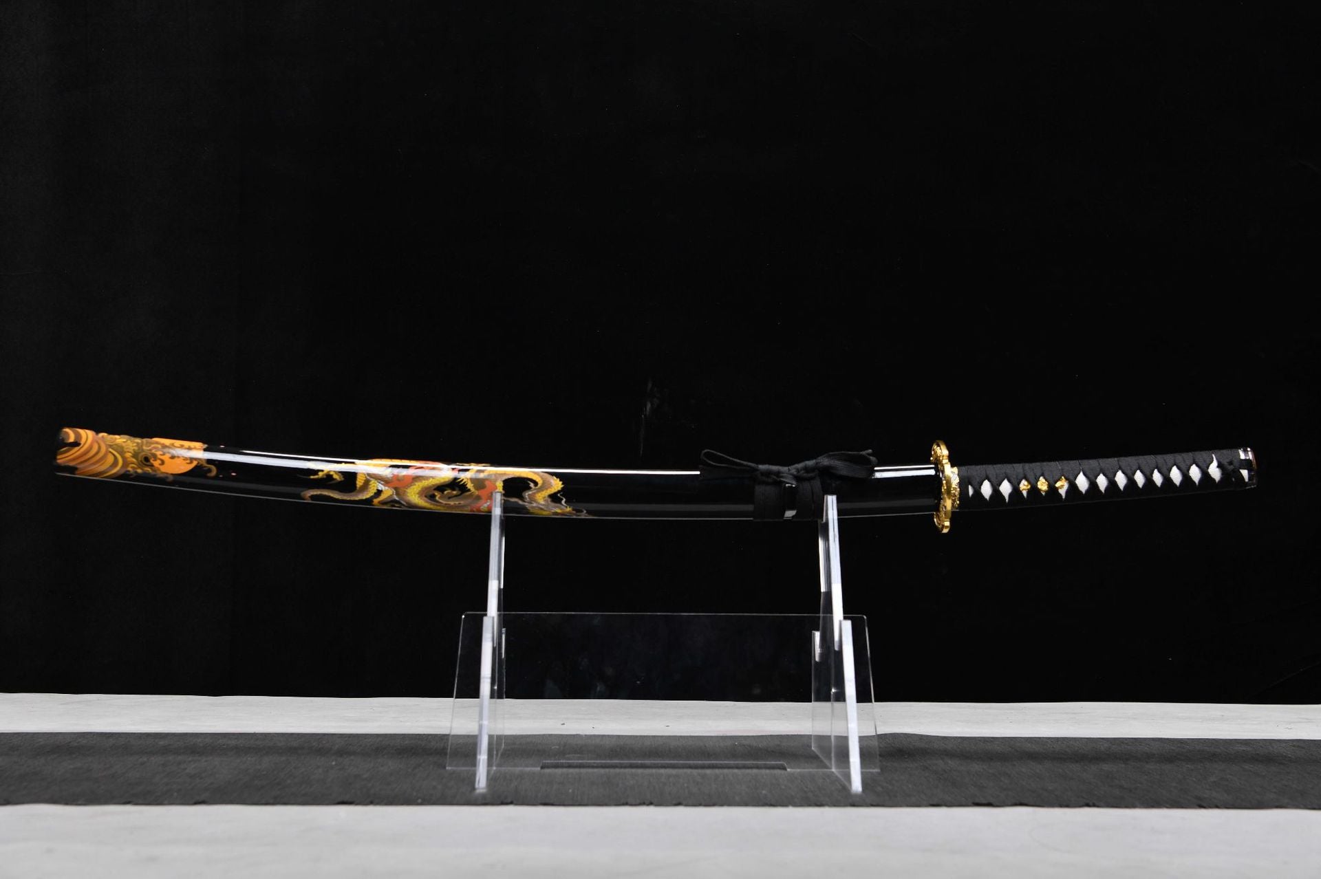 Golden Sea Dragon Sword