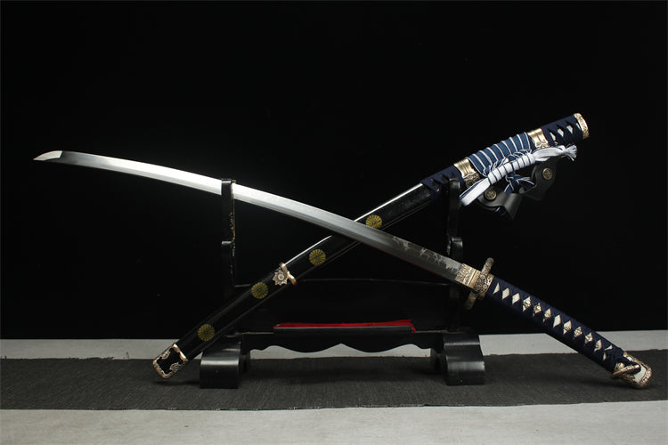 1060 Long 26-inch new high-performance all-copper taijutsu - Sixteen-petal octagonal chrysanthemum pattern royal taijutsu high-performance version