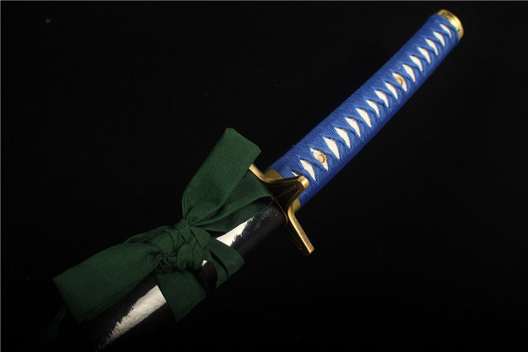 "Shinigami Manga Peripheral samurai Sword, Zanpakuta - Ice Wheel Maru - Handcrafted version.