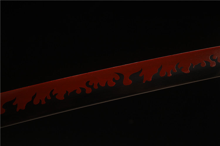 One Piece Manga Peripheral Samurai Sword Handcrafted Premium Anime Sword - Famous Sword Enma - Handcrafted high carbon steel original blade pattern
