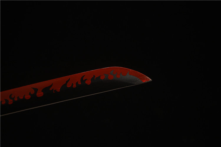 One Piece Manga Peripheral Samurai Sword Handcrafted Premium Anime Sword - Famous Sword Enma - Handcrafted high carbon steel original blade pattern