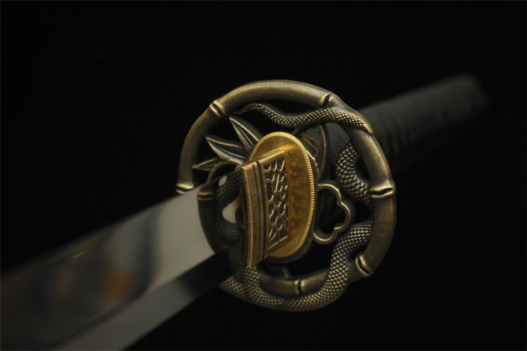 The new 35-inch extended version of the sharp-steel, finely ground katana - Mad Python