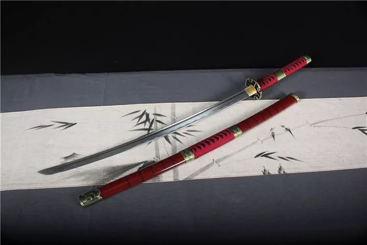 One Piece Comic Peripheral Katana - Third Generation Kitetsu Handmade Edition