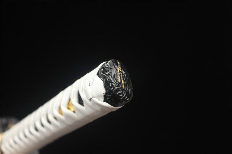 Game and Anime Peripheral Series - Handmade T10 Blade-burning Zinc Alloy Sword Set Ghost of Tsushima