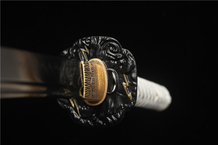Game and Anime Peripheral Series - Handmade T10 Blade-burning Zinc Alloy Sword Set Ghost of Tsushima