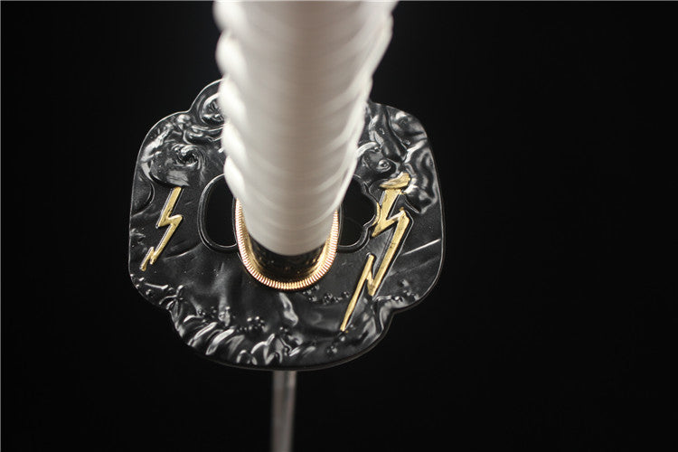 Game and Anime Peripheral Series - Handmade T10 Blade-burning Zinc Alloy Sword Set Ghost of Tsushima