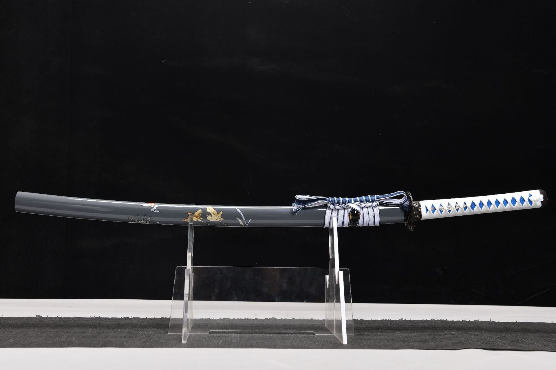 New Handcrafted Long 26-inch pure copper gilded twist-patterned steel samurai Sword - Yunlong Saber