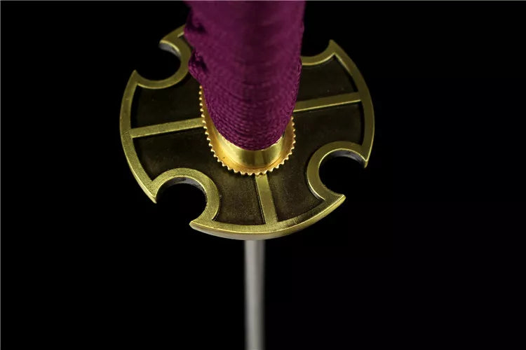 One Piece Comic Peripheral Katana - Handmade Version of the First Generation of Kitetsu Demon Sword