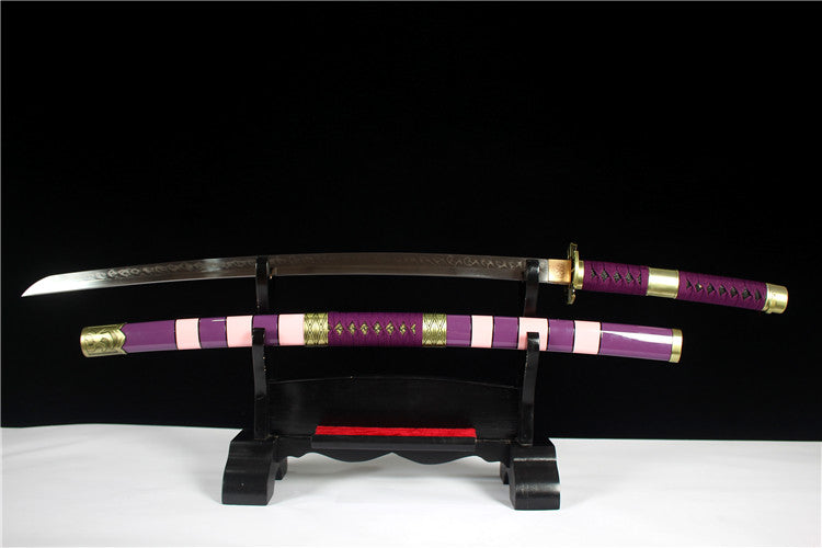 One Piece Comic Peripheral Katana - Handmade Version of the First Generation of Kitetsu Demon Sword