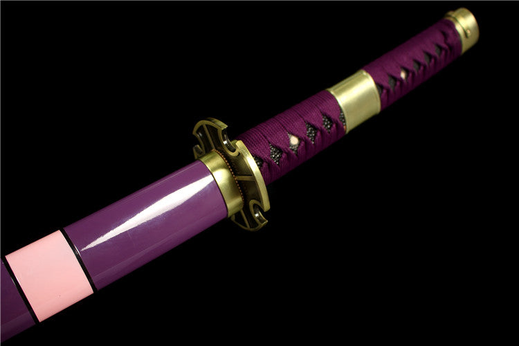 One Piece Comic Peripheral Katana - Handmade Version of the First Generation of Kitetsu Demon Sword