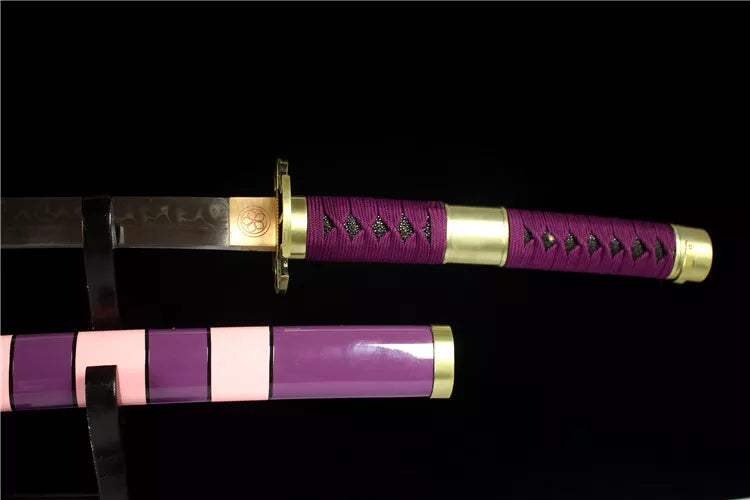 One Piece Comic Peripheral Katana - Handmade Version of the First Generation of Kitetsu Demon Sword