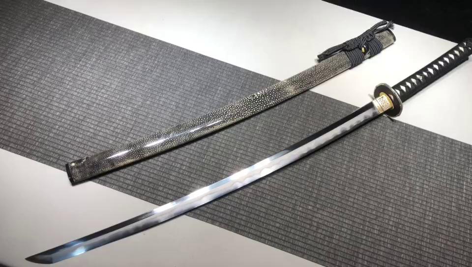 2600 Long 26 Triple Harmonized Handmade Fighting Sword Samurai Sword - Inked Bamboo