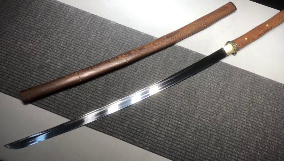 660 New Specials Long 26-inch Real Sword Higashi High Manganese Steel Bamboo Type Samurai Sword Fighting Sword - Gentleman's Blade