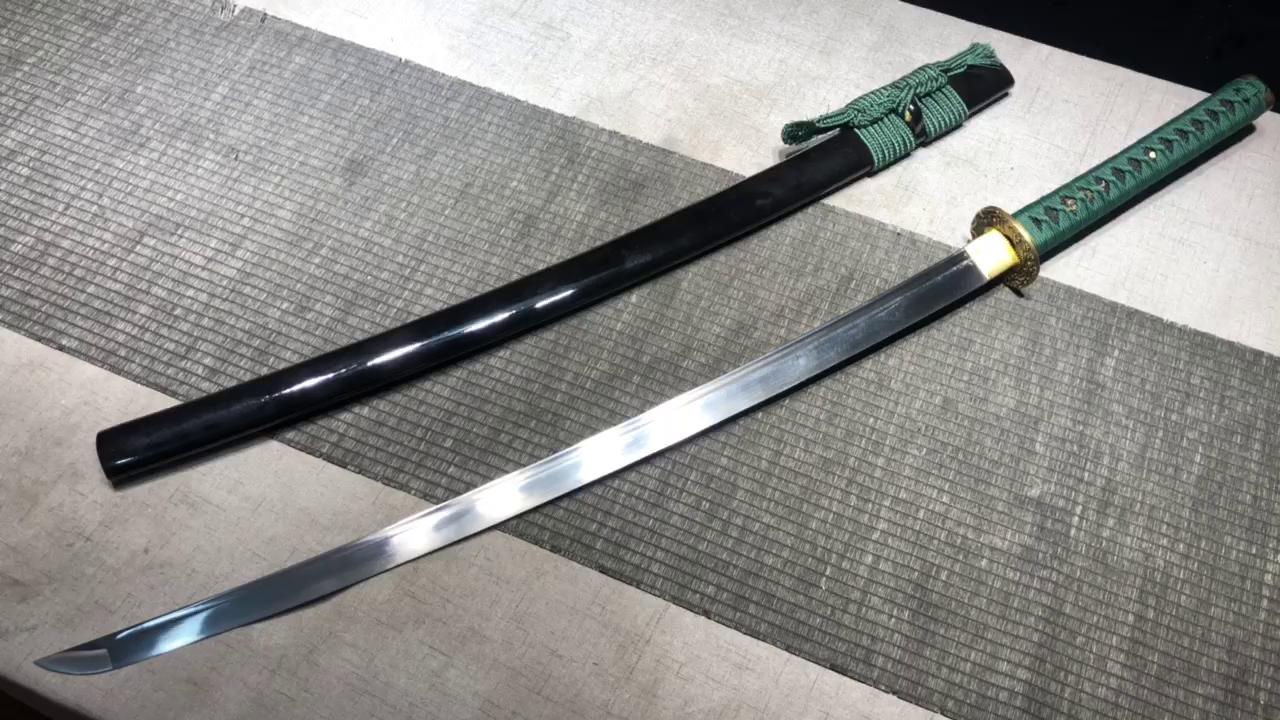 520 Long 26 New Special High Manganese Steel Fighting Sword Samurai Sword - Spring Flower, Autumn Moon