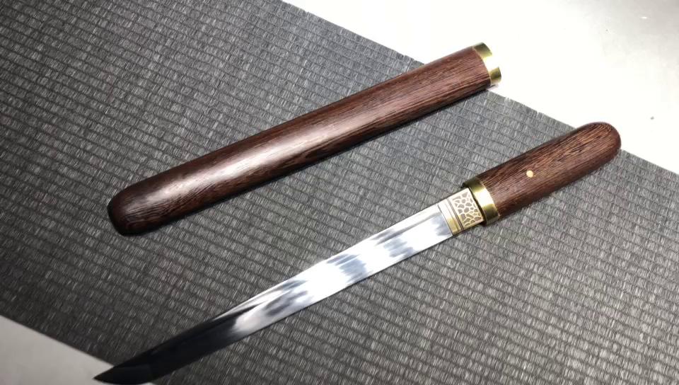 440 New Special Short 12-inch High Manganese Steel Short Knife - Ono (Copper Covered)