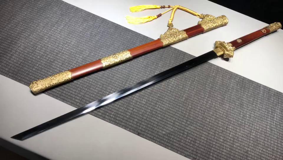 1500 New 26" Mirrored High Performance Deluxe Tang Knife - Shengshi Tang Knife