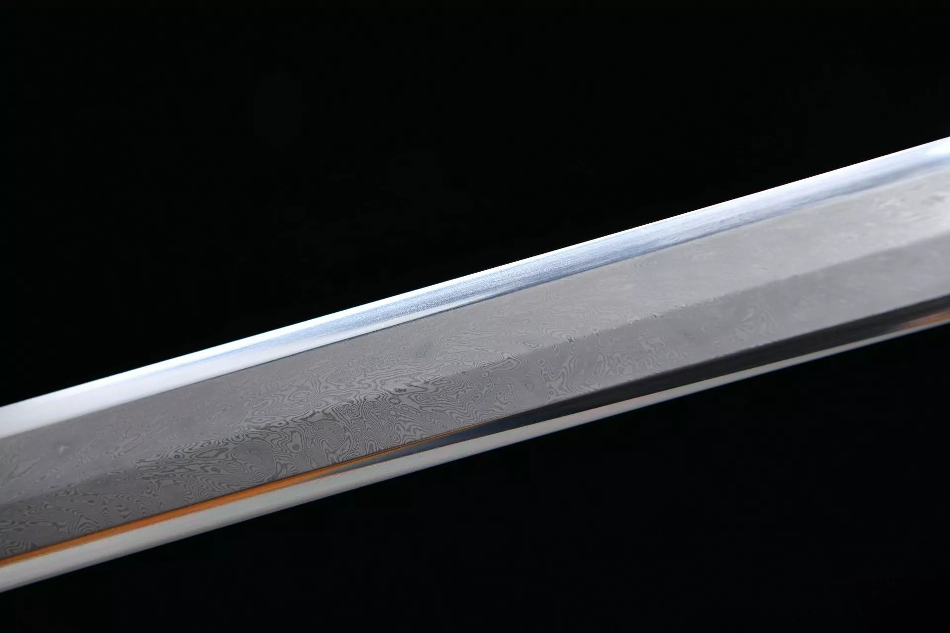 1980 Fine handmade Long 28-inch phoenix feather pattern peony sword - Peony Sword (three-color copper model)